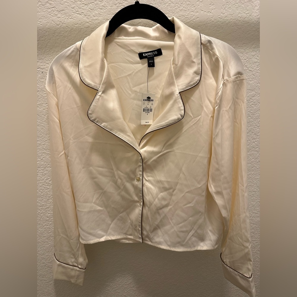 Silk Pajama Set (top, pants, shorts)